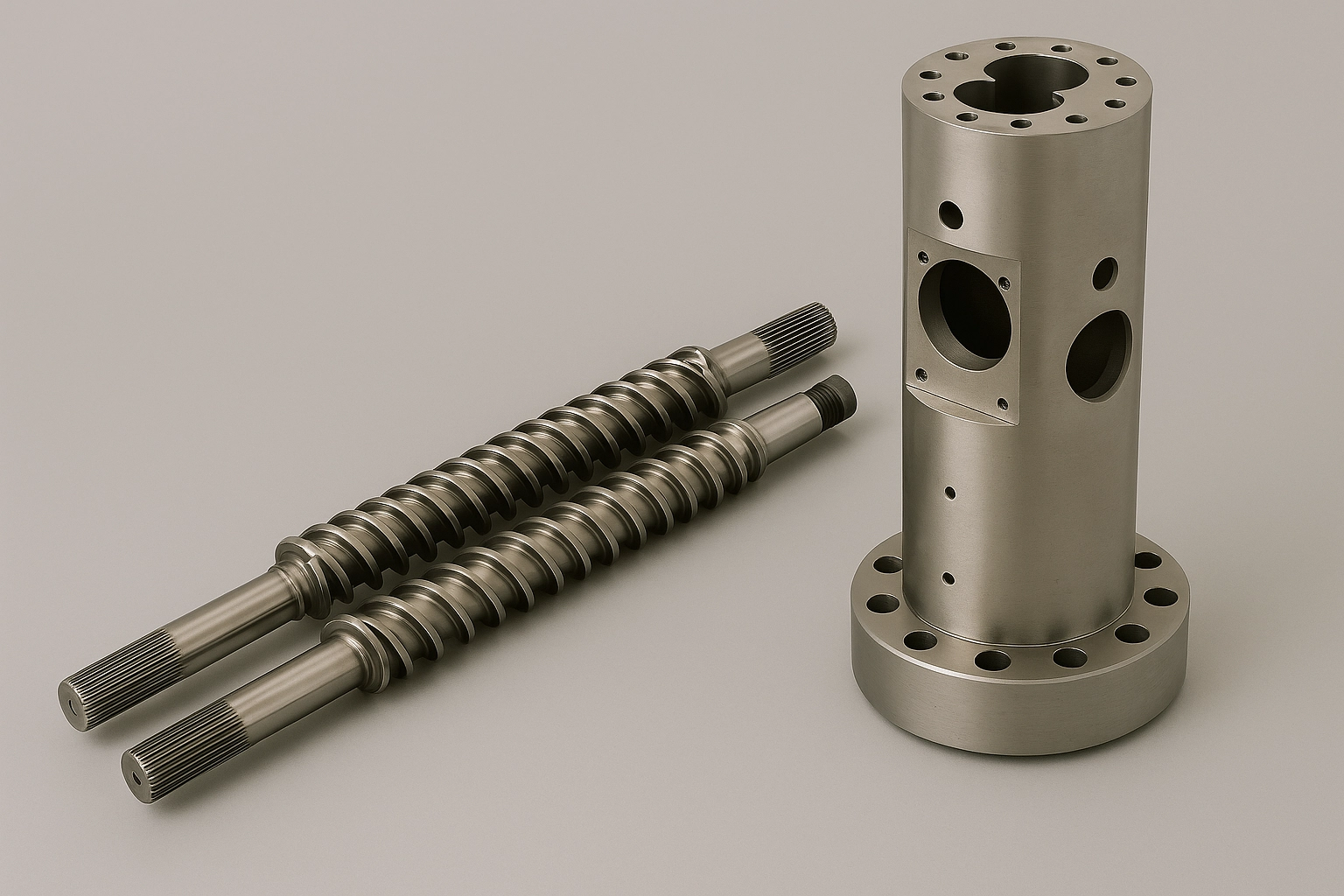 Parallel Twin Screw Barrel